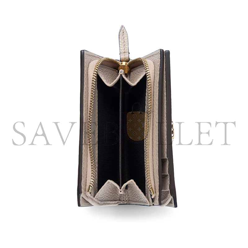 GUCCI BI-COLOR GG MARMONT SMALL WALLET 841360 (11*8.5*3cm) GUCCI BI-COLOR GG MARMONT SMALL WALLET 841360 (11*8.5*3cm)